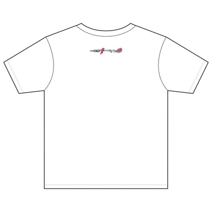 Live Fast Stay Pretty Youth Tee | Racing Flags, Pink Lip Graphic