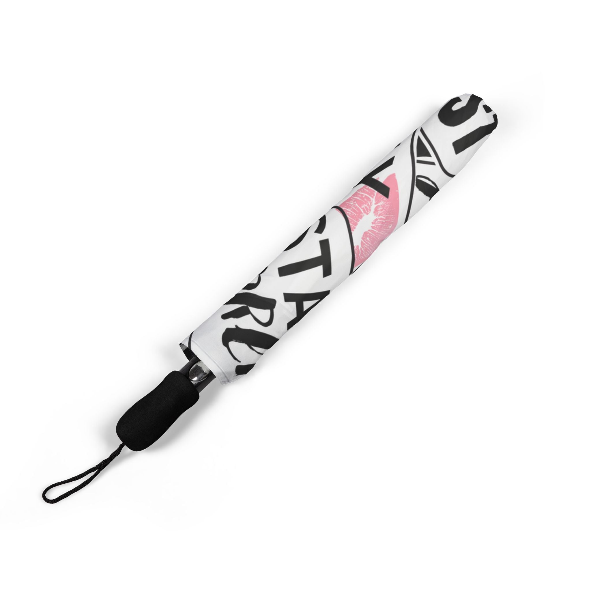 Live Fast graphic foldable umbrella