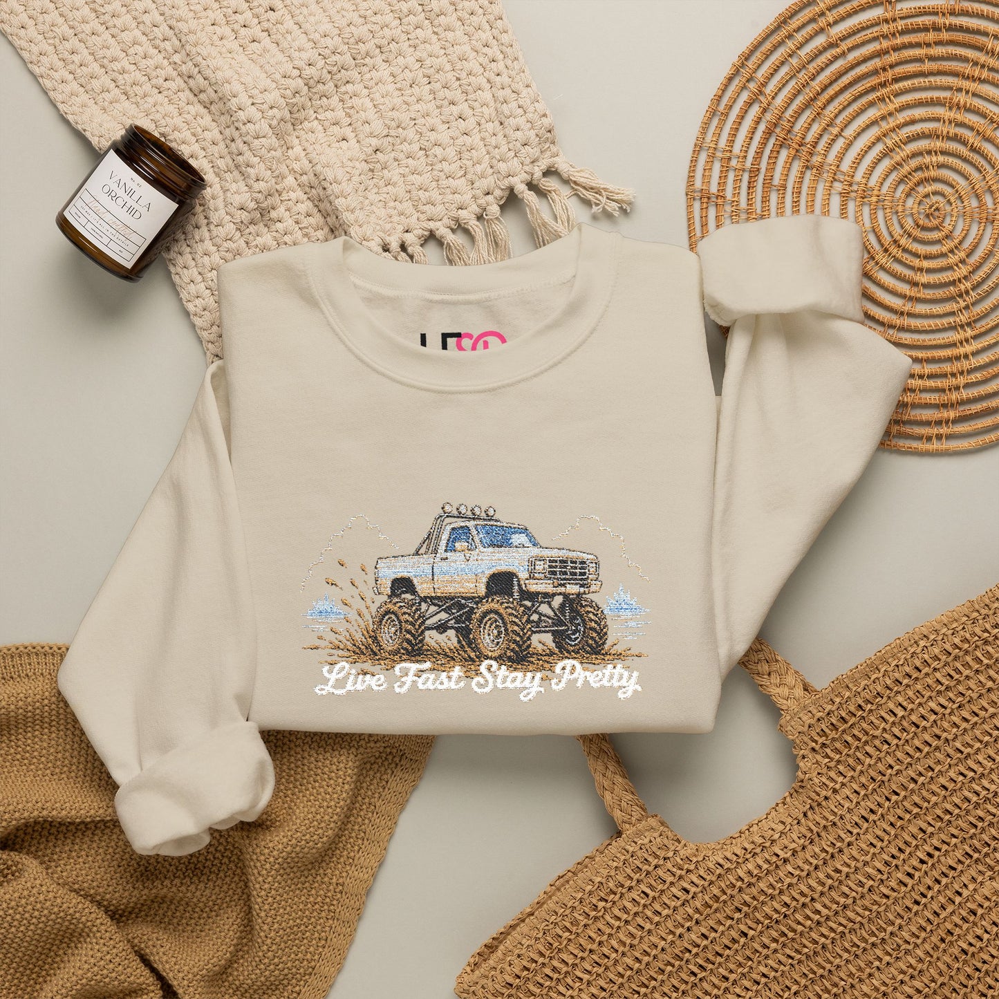 Mud Truck Crewneck Sweatshirt