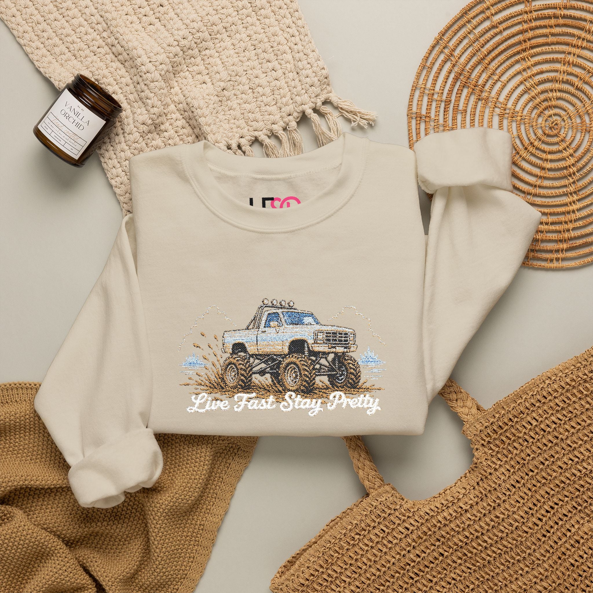 Mud Truck Crewneck Sweatshirt