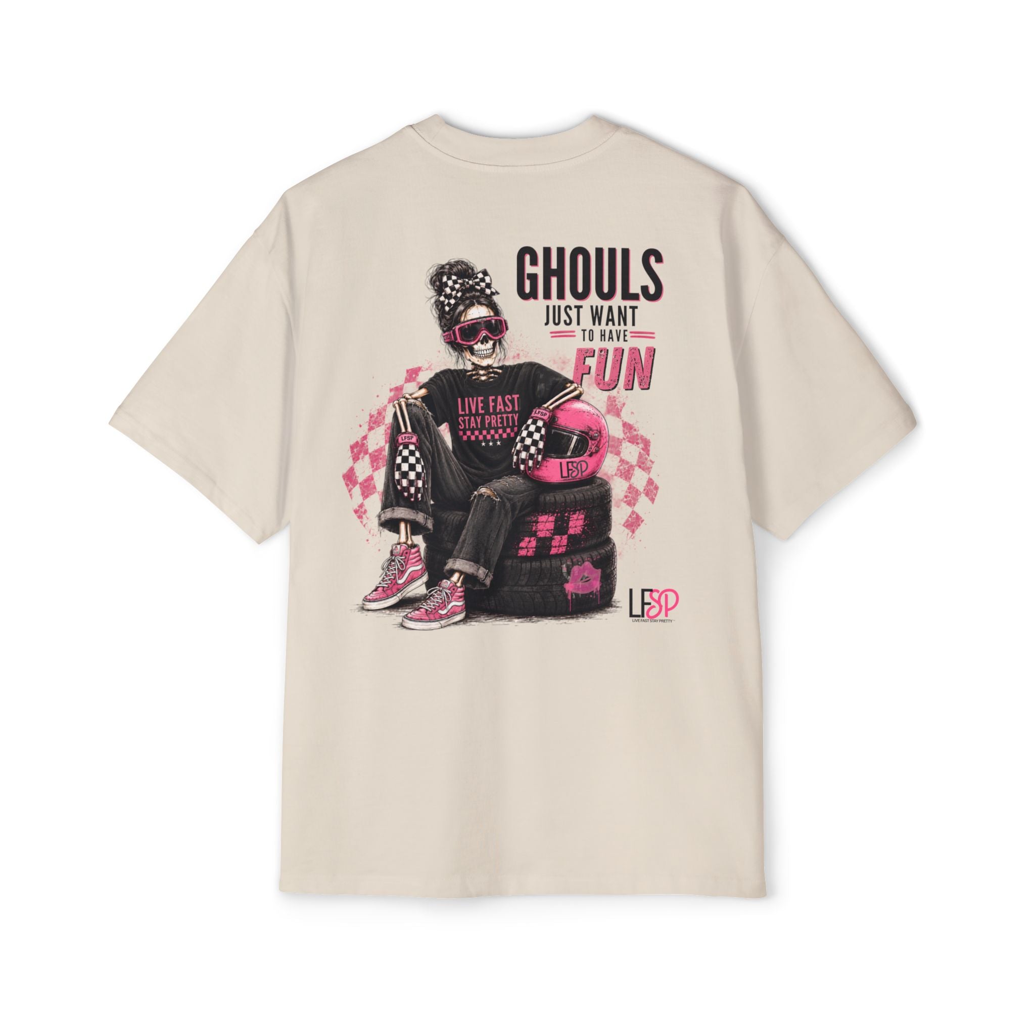 Ghouls Just Want To Have Fun Oversized Heavy Tee