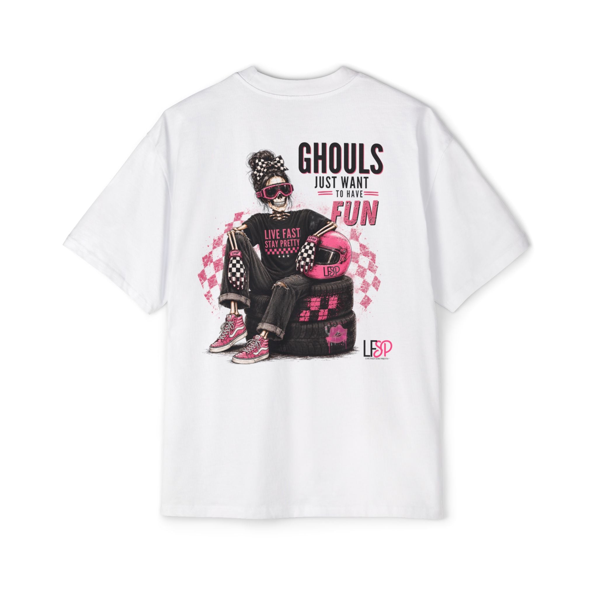 Ghouls Just Want To Have Fun Oversized Heavy Tee