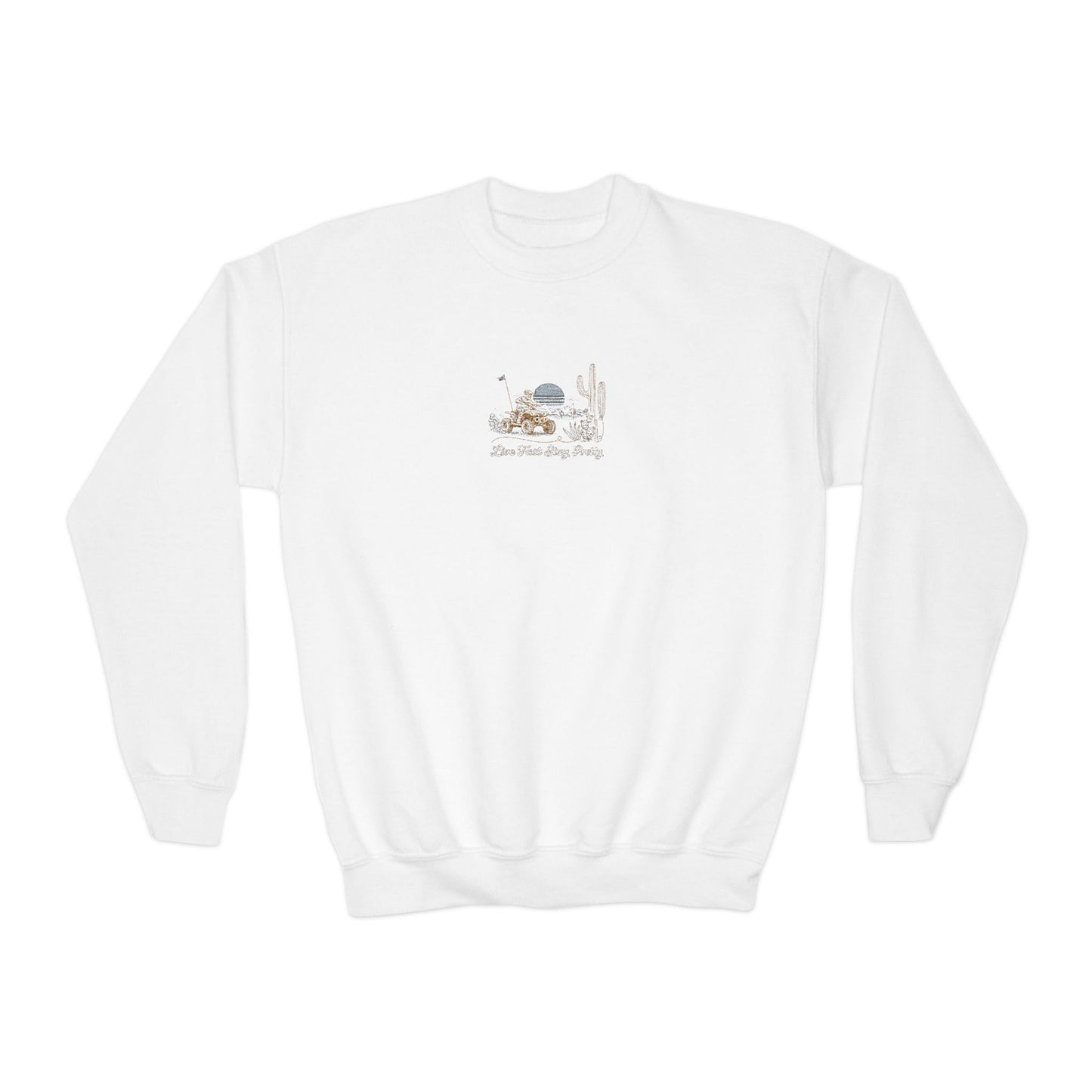 Youth Baja 4 Wheeler Crewneck Sweatshirt