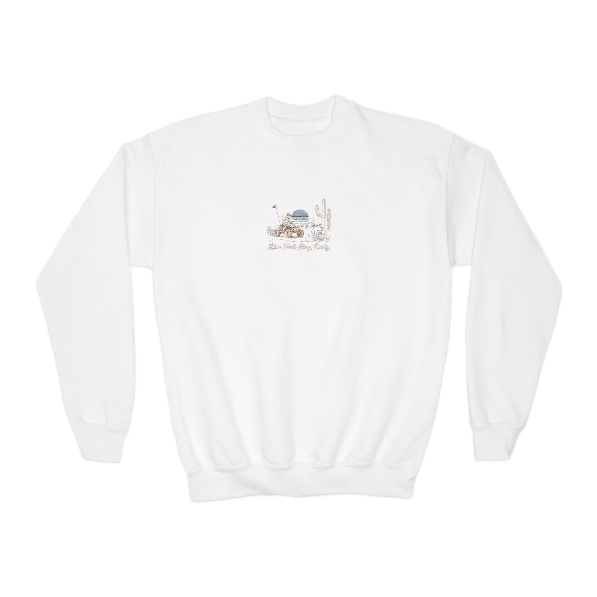 Youth Baja 4 Wheeler Crewneck Sweatshirt