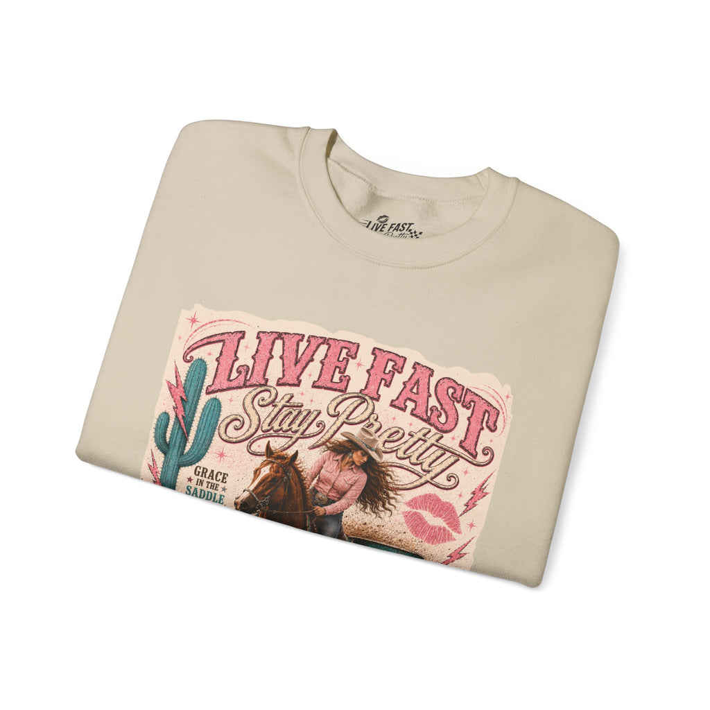 "The Adrianna"  "Smokin Horse" Sweatshirt