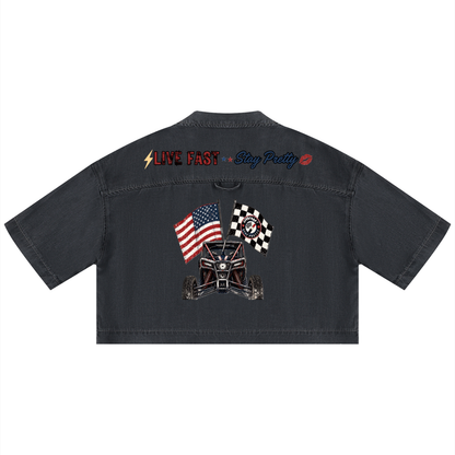 Vintage Washed America Shirt