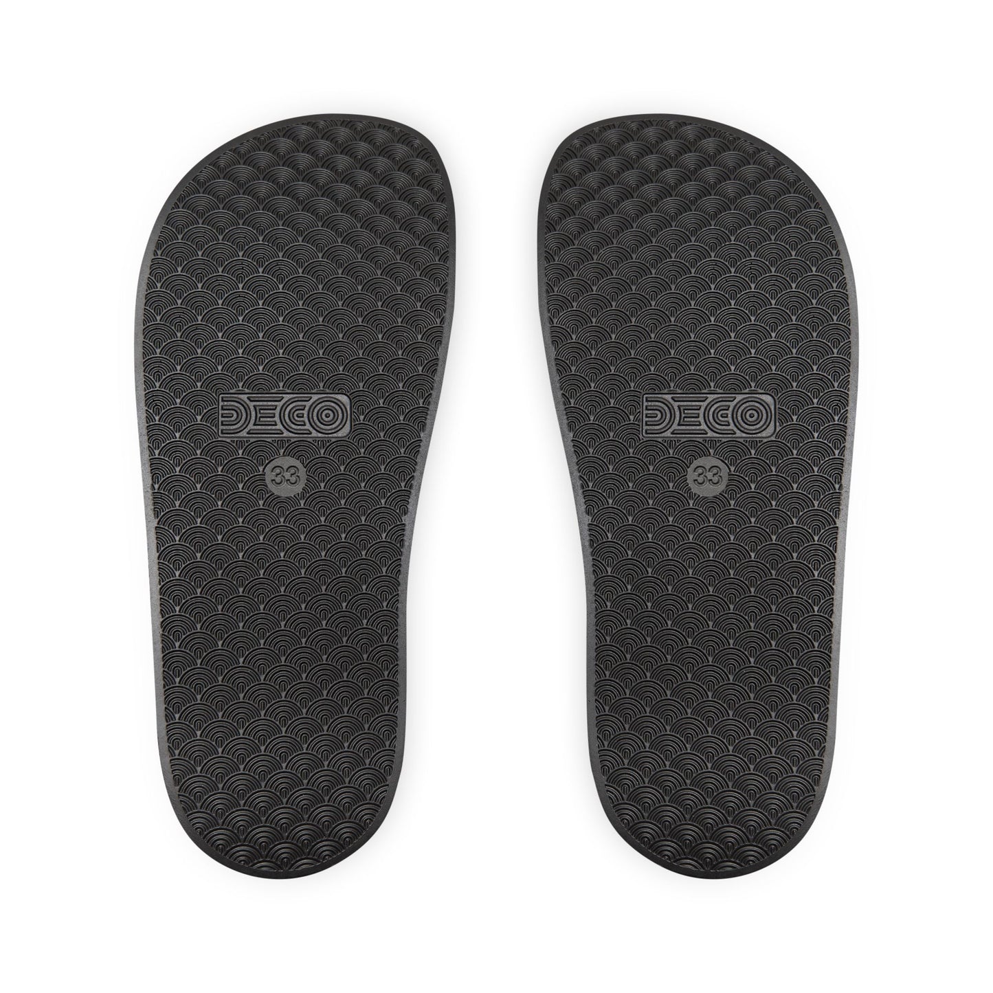 Youth Checkerboard 'Pretty' Slide Sandals