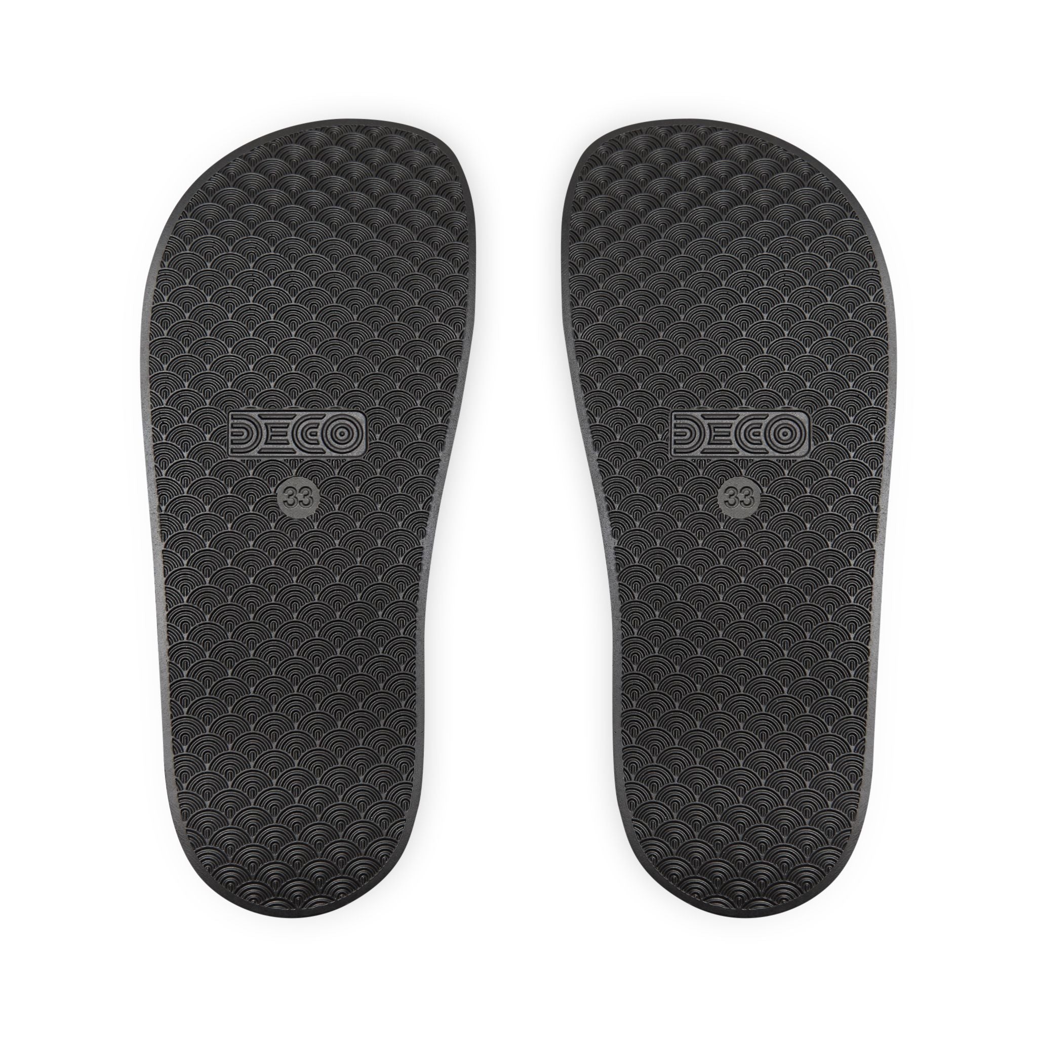 Youth Checkerboard 'Pretty' Slide Sandals