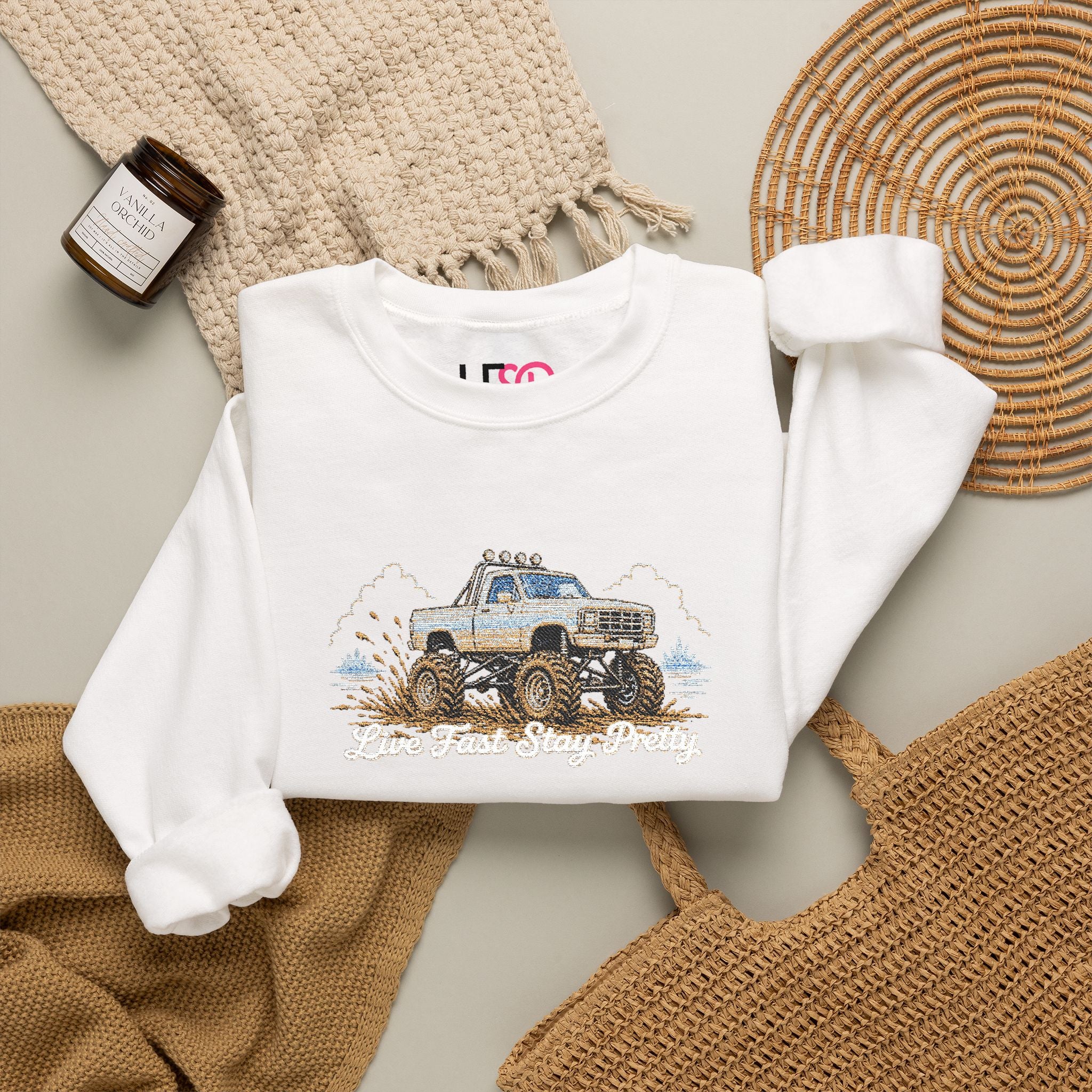Mud Truck Crewneck Sweatshirt