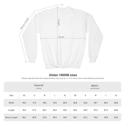 Youth Mud Truck Crewneck Sweatshirt