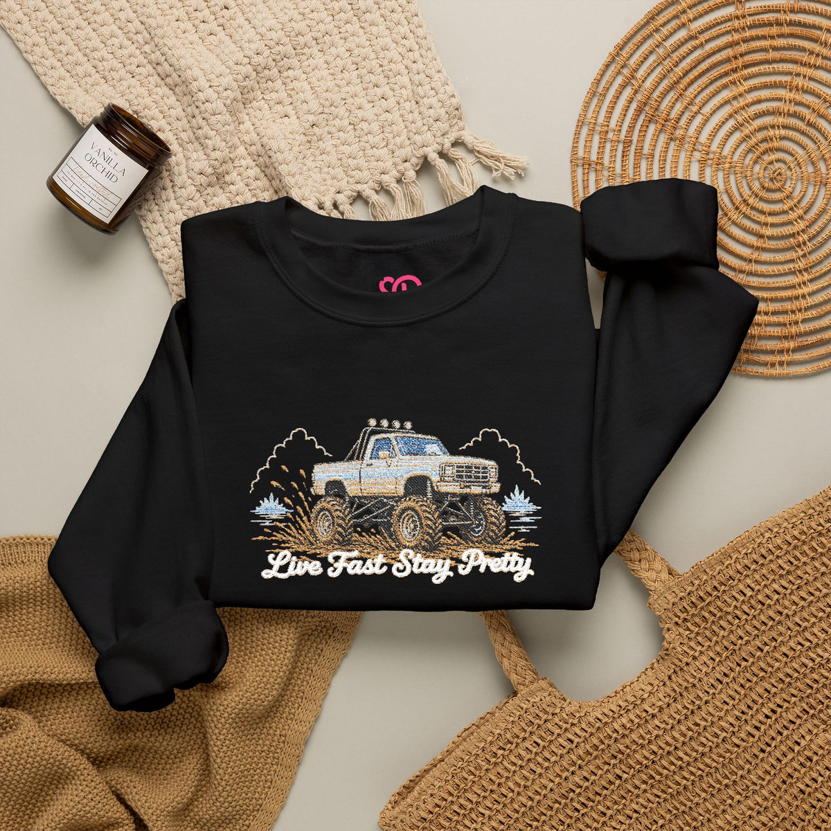 Mud Truck Crewneck Sweatshirt