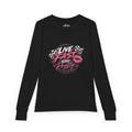 Live Fast Stay Pretty Youth Long Sleeve Tee | Racing Lip Graphic