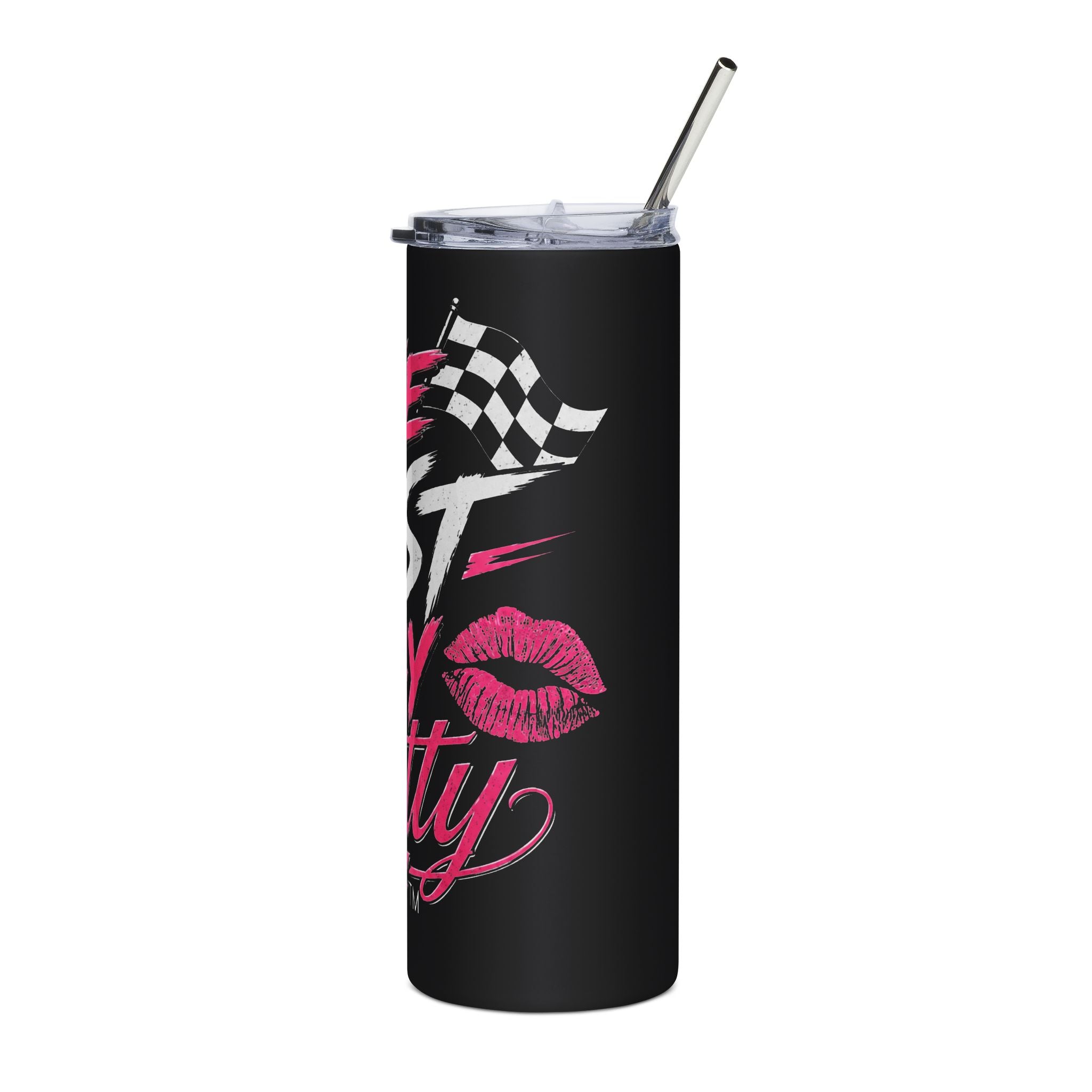 Live Fast Stay Pretty Tumbler | 20oz Stainless Steel Skinny Cup